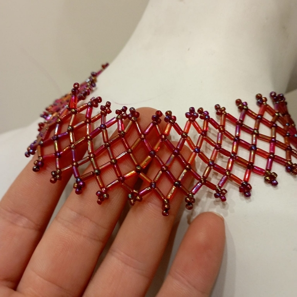 ✨100rs✨Beaded Boho Choker Necklace - Picture 9 of 16